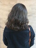 ヘアースタジオ アール(Hair Studio R) 30代40代★ふんわり大人かわいい♪暗髪レイヤーミディアム