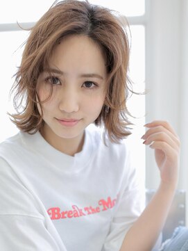 アグ ヘアー コディーノ 前橋店(Agu hair codino) 涼しげエアリーカールボブ