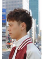 ブーケ(BOUQUET)&nbsp;ソフトツーブロック・くせ毛風パーマ・クラウドマッシュ