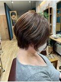 ラベージュショート