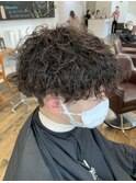 波巻きスパイラルパーマ