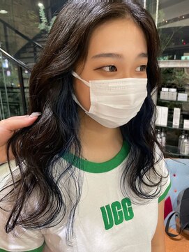 ゼスト 吉祥寺店(ZEST) ブルーインナーカラー/吉祥寺/石橋水月