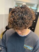 【loki】メンズマッシュ×ツイストスパイラルミックスパーマ