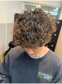 【loki】メンズマッシュ×ツイストスパイラルミックスパーマ
