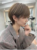 耳かけマッシュショート/ショートヘア/ショートボブ