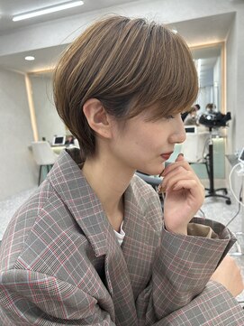 ロンドブルーム 天神大名店(Lond Bloom) 耳かけマッシュショート/ショートヘア/ショートボブ