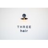 スリーヘアー(THREE hair)のお店ロゴ