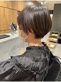 大人のショートボブ