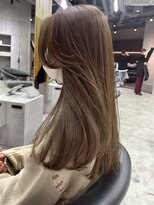 シティ(CITY)&nbsp;#カーテんバング#ベージュカラー#表参道