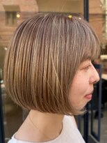 オンカラー(ON.COLOR)&nbsp;大人ハイライトグレージュボブ