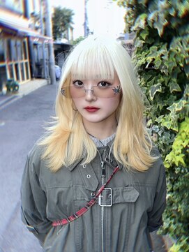 キイ 原宿 表参道(K.e.y) ブロンドヘア