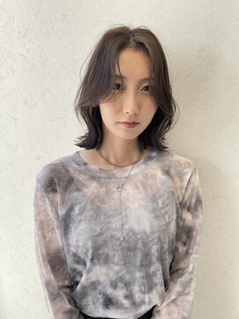 ミューバイケンジ(miu by KENJE) miu&清水大誠　韓国風くびれヘアー♪