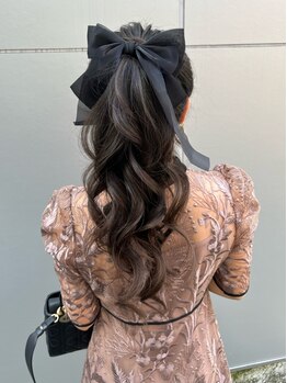 トゥエンティ ファイブ(TWENTY FIVE)の写真/ヘアセット専門のスタイリストが特別な日を華やかにしてくれる！デートやライブでも1日中可愛くいられる♪