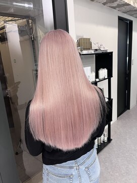 ペレ 栄店(PELE) 前髪/アンブレラカラー/こなれミディ/イメチェン/ウェーブパーマ