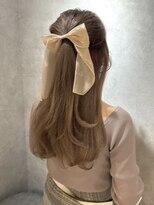 メイ 池袋(mei)&nbsp;ハーフアップ/ヘアアレンジ/リボンアレンジ/ヘアメイク