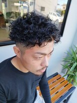 ガブ(GABU.)&nbsp;プードルパーマ(ツイストスパイラル)(ソフトフェード)