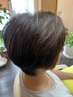 【白髪染め/皮膚が敏感な方へ】カット+ヘアマニキュア ￥11000→10000