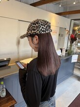 リトン(reton) チェリーレッド/ ワインレッドカラー×艶ストレート