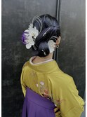 卒業式ヘアセット