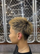 ライズ 新小岩店(RISE) 刈り上げソフモヒ!セットが超簡単ザ・男のスタイル!【土浦】