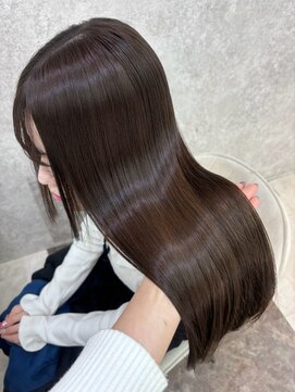 エス(Ess) 美髪/ワイドバング/ホワイトブロンド[髪質改善/ヘアセット/大宮]