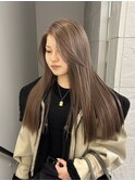 ミルクティーブラウン　ケアブリーチ