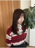 毛先ワンカール×ロングレイヤー