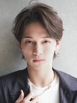 カライング(ing) モテる黒髪ネープレスショート束感モテ髪ワックスなしマッシュ