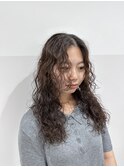 海外風カーリーヘア