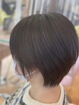 ウェーブ 和合店(wave)&nbsp;〈wave和合店〉似合わせカットショートダークアッシュカラー