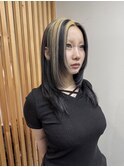 Peaks藤沢　レイヤーカット×デザインカラー
