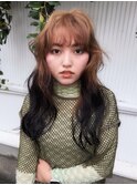 低めルーツカラー