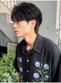 カット/ニュアンスパーマ/センターパート/池袋メンズカット
