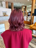 ノート ヘアーサロン(NOTE HAIR SALON) ブリーチ必須♪チェリーレッド