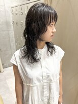 クーナバイトマト 横浜(Cuna by TOMTO)&nbsp;【HOSSY】大人パーマ_ウルフパーマ_コテ巻き風