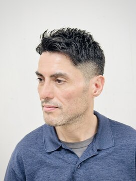 ヨシザワインク ハコザキ 水天宮前 日本橋人形町(YOSHIZAWA Inc.HAKOZAKI) 短髪◎刈り上げショート×スパイキーで爽やかアップバング