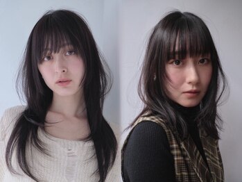 ソラ 麻布十番店(SORA)の写真/伸ばし中でも雰囲気を変えたい方に!ロングでも重くならないナチュラルなゆるふわStyleをカットだけで実現♪