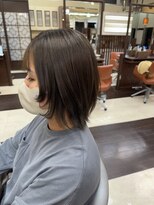 ウィーブ 成田店(Weve)&nbsp;ミディアムヘア/暗めカラー/グランマッシュ/成田