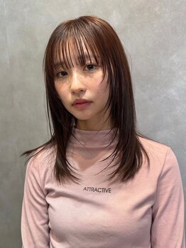 アミ(Ammi)の写真/前髪スペシャリスト在籍♪髪は伸ばし続けたい、今の自分に飽きた!印象を変えたい!そんな方はAmmi hairへ