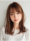黒髪カタログ/クラゲヘアー/オリーブグレー/大口子安新子安横浜