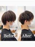メンズヘアカット韓国ルーズパーマツイストフェザーパーマ本厚木
