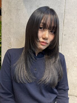 プロス(Pros) 表参道/ブリーチなし／レイヤーカット/ヘアセット