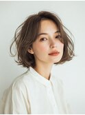 くびれニュアンスボブ｜軽やか大人ヘア