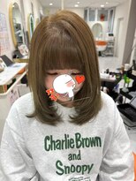 シャルム(CHARME)&nbsp;塩尻20代，30代、40代、50代人気なサラ艶髪質改善トレンドカラー