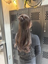 ヴァイス 渋谷店(VAICE)&nbsp;ライブ前ヘアセット/ハーフアップ/カチモリ