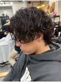 宇都宮メンズカットメンズパーマ波巻きスパイラルパーマツイスパ