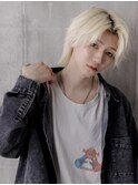 MEN’S HAIR/サーフカール/刈り上げセンターパート/大宮98