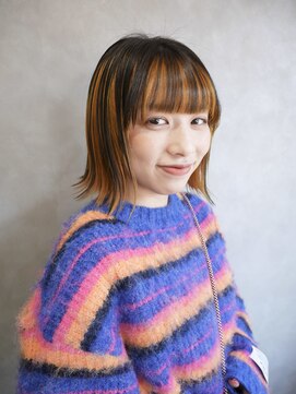 カスタードツー(CUSTARD2) 【ボブ/ブリーチ無し/ダブルカラー】