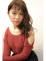 マハナ(Mahana by hair)&nbsp;オン眉バングスタイル