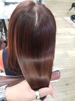 ルーミールーム(RoomieRoom)&nbsp;髪質改善/ツヤ髪セミロング/トリートメントで髪を整える